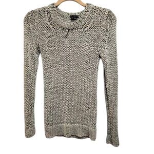 Theory Shirlyn Space Open Knit Sweater